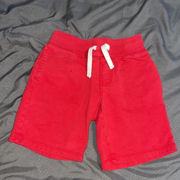 CRAZY 8 RED TODDLER BOY FRENCH TERRY SHORTS - Picture 1 of 4